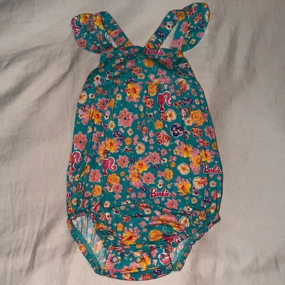 Posh Peanut Barbie Floral Bodysuit